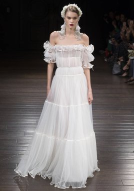 Naeem Khan - Güz 2018 koleksiyonu - New York moda hafta gelin