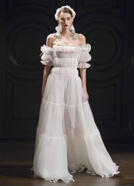 Naeem Khan - Güz 2018 koleksiyonu - New York moda hafta gelin