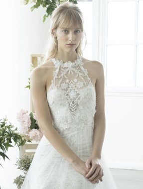 Marchesa - Güz 2018 koleksiyonu - New York moda hafta gelin