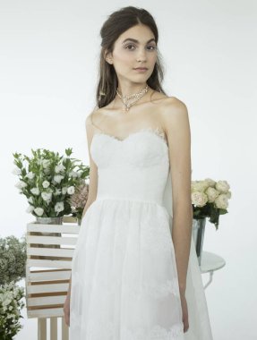 Marchesa - Güz 2018 koleksiyonu - New York moda hafta gelin