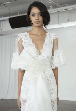 Marchesa - Güz 2018 koleksiyonu - New York moda hafta gelin