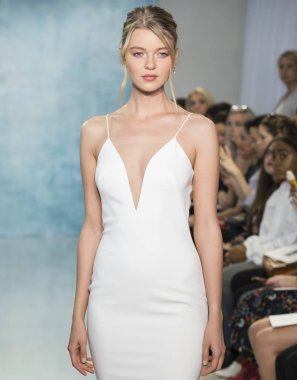 Theia - Fall 2018 Collection - New York Fashion Week Bridal clipart