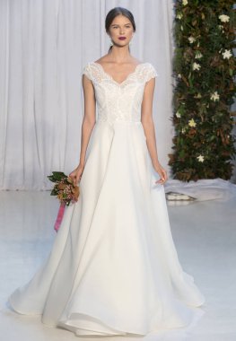 Anne Barge - Güz 2018 koleksiyonu - New York moda hafta gelin