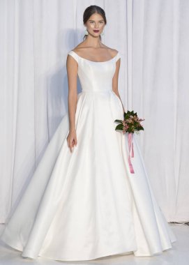 Anne Barge - Güz 2018 koleksiyonu - New York moda hafta gelin