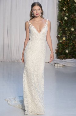 Anne Barge - Güz 2018 koleksiyonu - New York moda hafta gelin