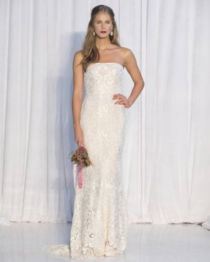 Anne Barge - Güz 2018 koleksiyonu - New York moda hafta gelin