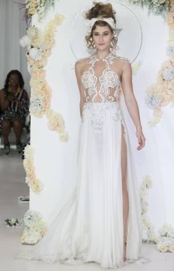 Julie Vino - Güz 2018 koleksiyonu - New York moda hafta gelin