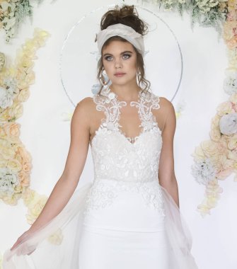 Julie Vino - Güz 2018 koleksiyonu - New York moda hafta gelin