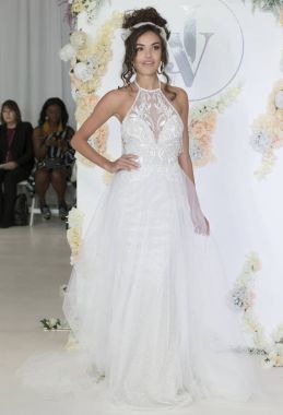 Julie Vino - Güz 2018 koleksiyonu - New York moda hafta gelin