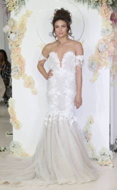 Julie Vino - Güz 2018 koleksiyonu - New York moda hafta gelin