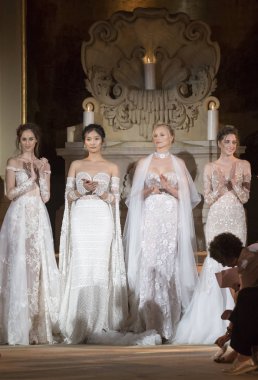 Idan Cohen - Güz 2018 koleksiyonu - New York moda hafta gelin