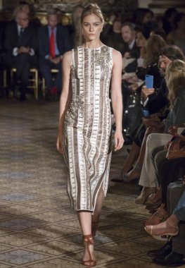 Dennis Basso show - bahar yaz 2018, New York Moda Haftası