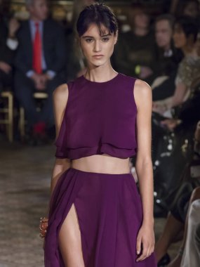 Dennis Basso show - bahar yaz 2018, New York Moda Haftası