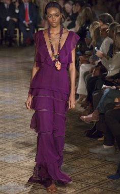 Dennis Basso show - bahar yaz 2018, New York Moda Haftası