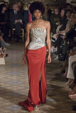 Dennis Basso show - bahar yaz 2018, New York Moda Haftası