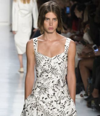 Öğlene kadar Noor show - bahar yaz 2018, New York Moda Haftası