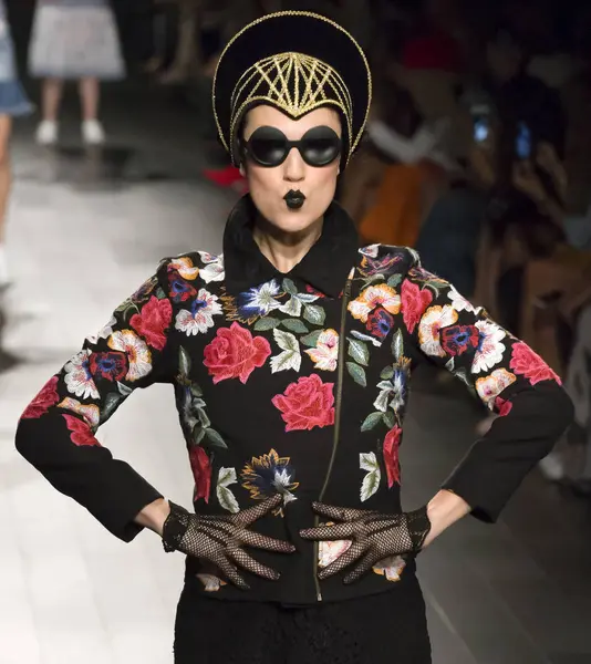 Desigual Térkép - tavaszi nyári 2018-ban, New York-i Fashion Week — Stock Fotó