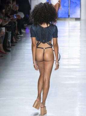 Chromat show - bahar yaz 2018, New York Moda Haftası