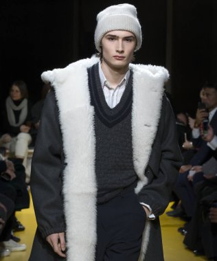 Boss - erkek kış 2018 Mens gösteri düşmek.