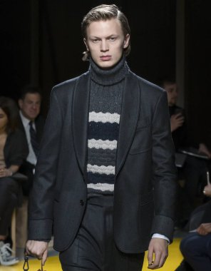 Boss - erkek kış 2018 Mens gösteri düşmek.