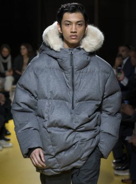 Boss - erkek kış 2018 Mens gösteri düşmek.