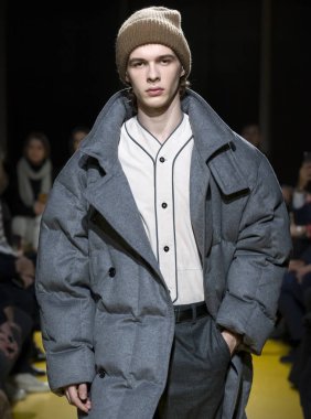 Boss - erkek kış 2018 Mens gösteri düşmek.