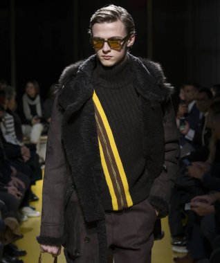 Boss - erkek kış 2018 Mens gösteri düşmek.