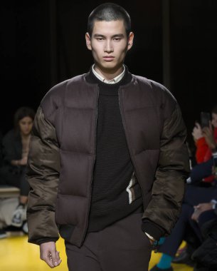 Boss - erkek kış 2018 Mens gösteri düşmek.