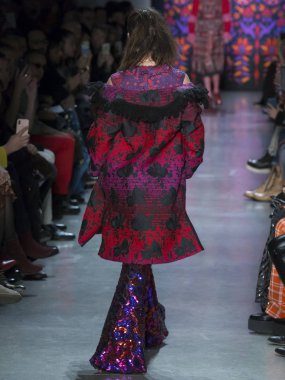 Anna Sui show - sonbahar kış 2018, New York Moda Haftası