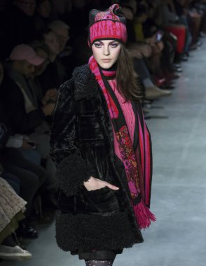 Anna Sui show - sonbahar kış 2018, New York Moda Haftası