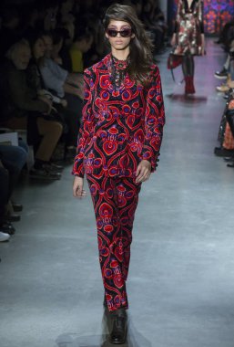 Anna Sui show - sonbahar kış 2018, New York Moda Haftası