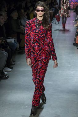 Anna Sui show - sonbahar kış 2018, New York Moda Haftası