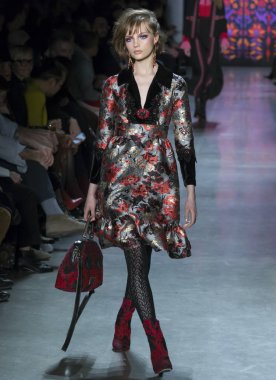 Anna Sui show - sonbahar kış 2018, New York Moda Haftası