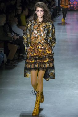 Anna Sui show - sonbahar kış 2018, New York Moda Haftası