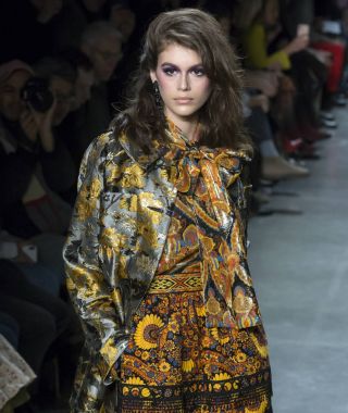 Anna Sui show - sonbahar kış 2018, New York Moda Haftası