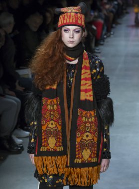 Anna Sui show - sonbahar kış 2018, New York Moda Haftası