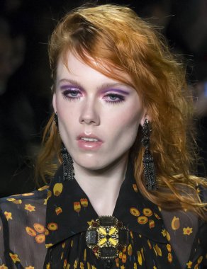 Anna Sui show - sonbahar kış 2018, New York Moda Haftası