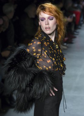 Anna Sui show - sonbahar kış 2018, New York Moda Haftası