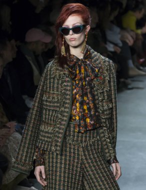 Anna Sui show - sonbahar kış 2018, New York Moda Haftası