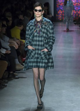 Anna Sui show - sonbahar kış 2018, New York Moda Haftası