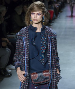 Anna Sui show - sonbahar kış 2018, New York Moda Haftası