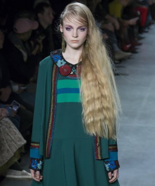 Anna Sui show - sonbahar kış 2018, New York Moda Haftası