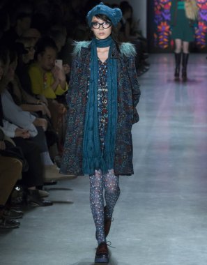 Anna Sui show - sonbahar kış 2018, New York Moda Haftası