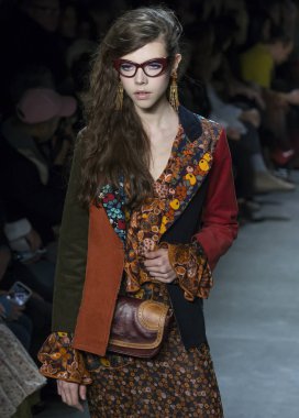 Anna Sui show - sonbahar kış 2018, New York Moda Haftası