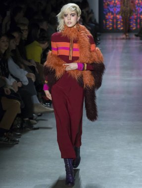 Anna Sui show - sonbahar kış 2018, New York Moda Haftası