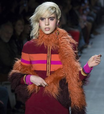 Anna Sui show - sonbahar kış 2018, New York Moda Haftası