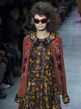 Anna Sui show - sonbahar kış 2018, New York Moda Haftası