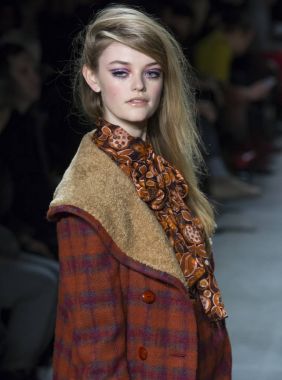 Anna Sui show - sonbahar kış 2018, New York Moda Haftası