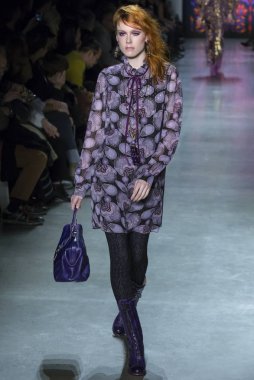 Anna Sui show - sonbahar kış 2018, New York Moda Haftası