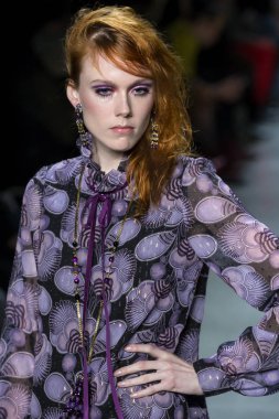 Anna Sui show - sonbahar kış 2018, New York Moda Haftası
